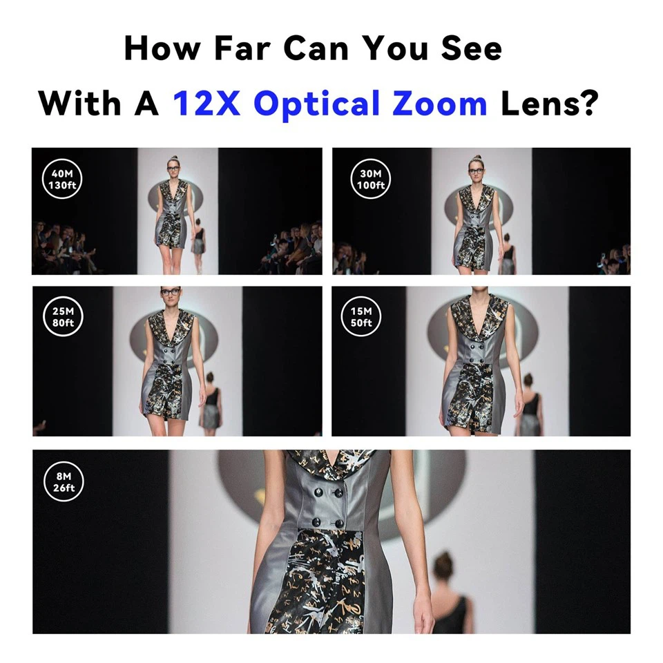 AI Auto Tracking Conference PTZ Camerra NDI Camera 12X Optical Zoom With USB HDMI SDI RJ45