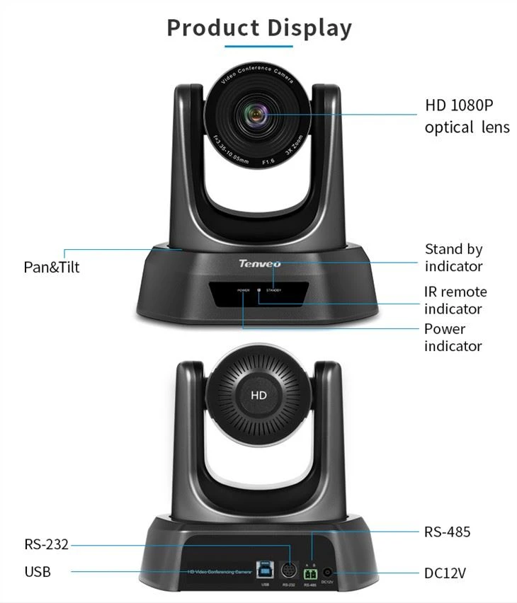 HD1080P Church Camera China video conference telemedicine